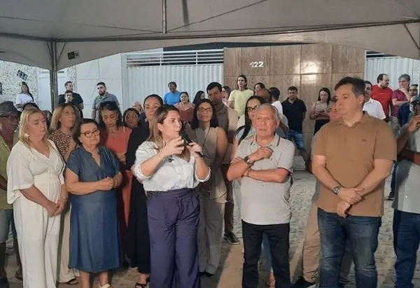 Prefeita Corrinha Delfino entrega o CRAS III|Foto: Assessoria