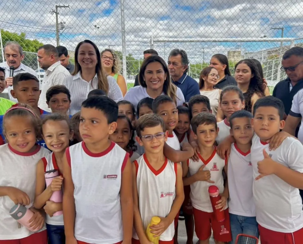 Corrinha Delfino inaugura Areninha da Vila Nova|Foto: Assessoria