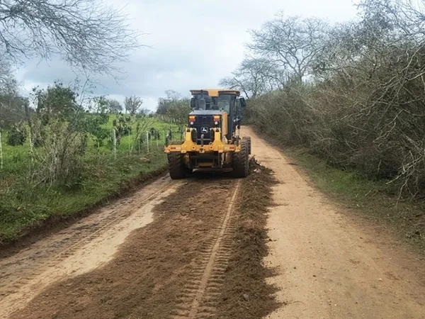  46 comunidades rurais já foram atendidas com a recuperação de estradas vicinais|Foto: Divulgação