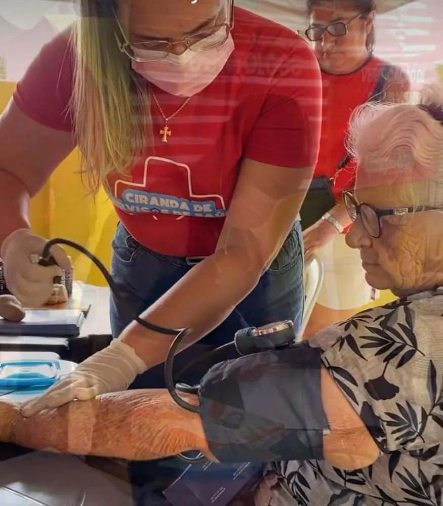 Prefeitura de Bom Jesus realiza Ciranda de Serviços na Saúde em comunidade, com mais de 150 atendimentos