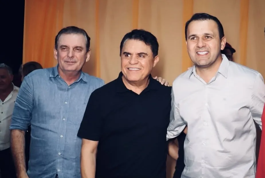 Chico Mendes, Wilson Santiago e Aldo Andrade|Foto: Divulgação