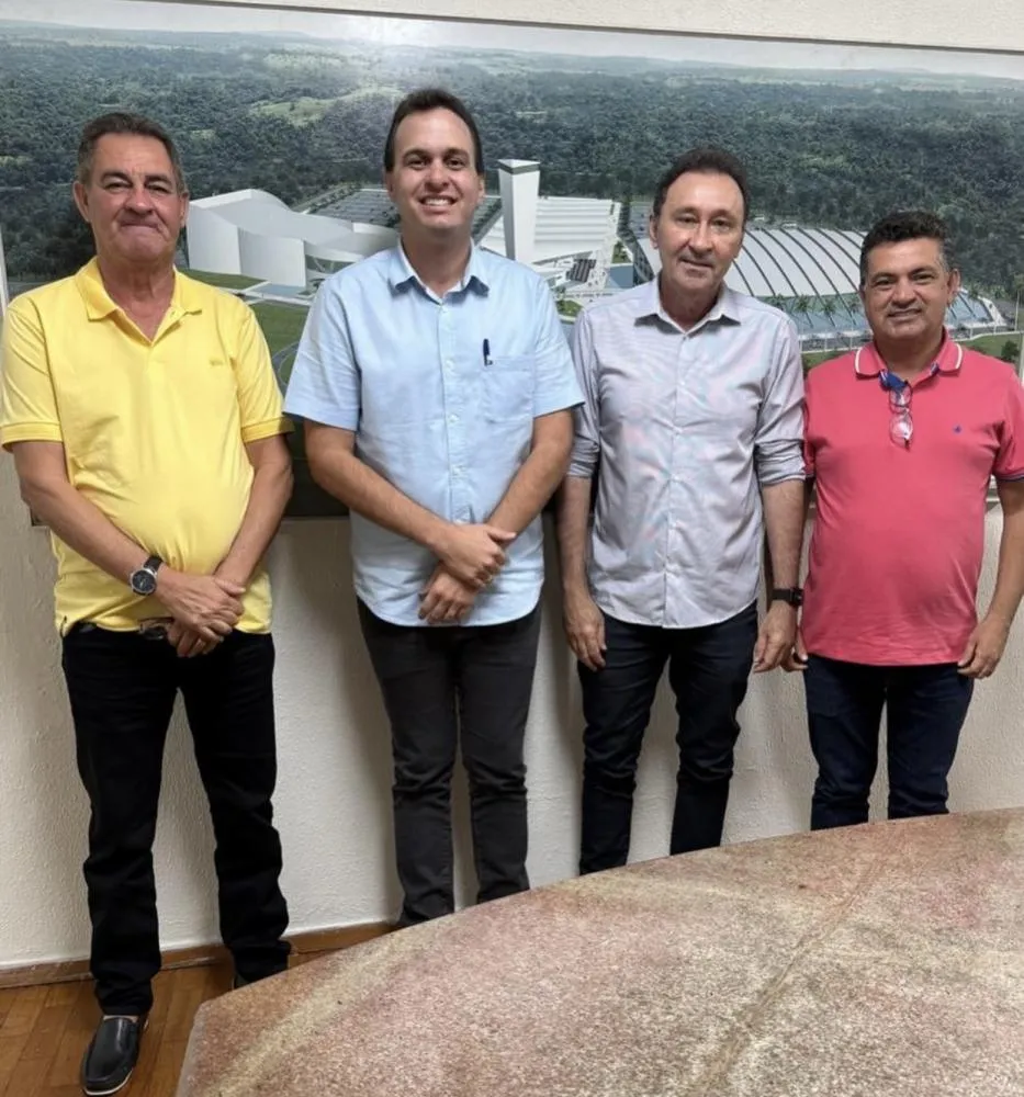 Alberto Cândido, Espedito Filho, Deusdete Queiroga e Luiz Claudino|Foto: Assessoria