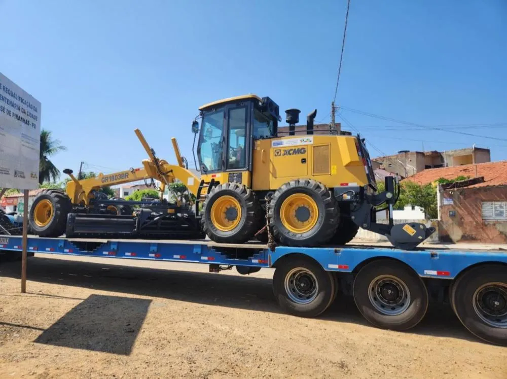 Prefeito Bal Lins anuncia chegada de uma nova patrol para reforçar os trabalhos de infraestrutura do município