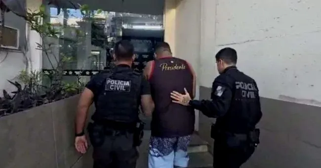 Polícia Civil prende presidente da Torcida Jovem do Flamengo acusado de assassinato de vascaíno