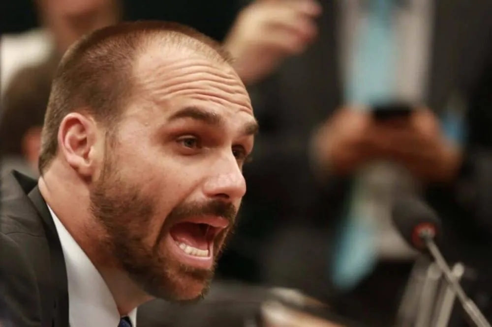 O deputado federal Eduardo Bolsonaro (PL-SP) afirmou, nesta terça-feira (23/9), que será candidato à Presidência