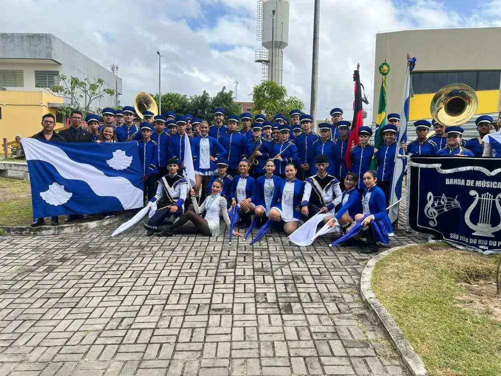 Banda Filarmônica 1º de Maio de São João do Rio do Peixe é campeã estadual no 12º Campeonato Paraibano de Bandas e Fanfarras
