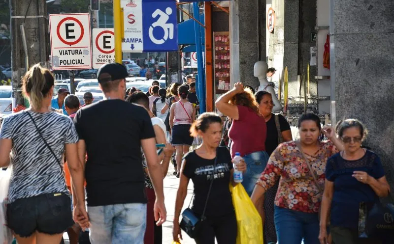 Rua no Centro de João Pessoa|Foto: Divulgação/Arquivo Jornal CORREIO