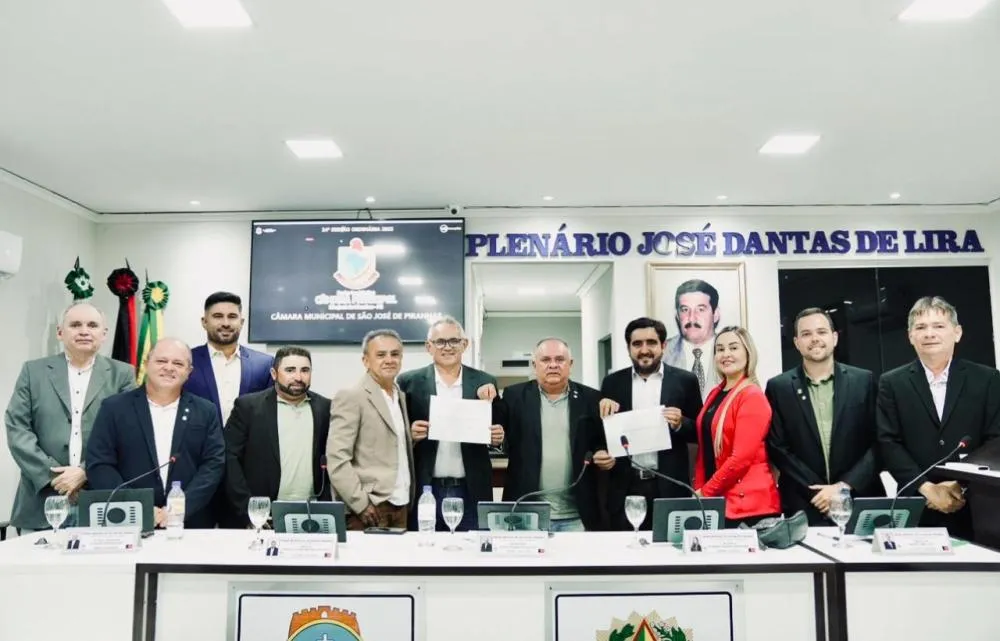 Sessão na Câmara Municipal de São José de Piranhas-PB|Foto: Divulgação