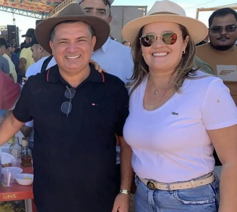 Luiz Claudino e Larúcia Sá|Foto: Divulgação