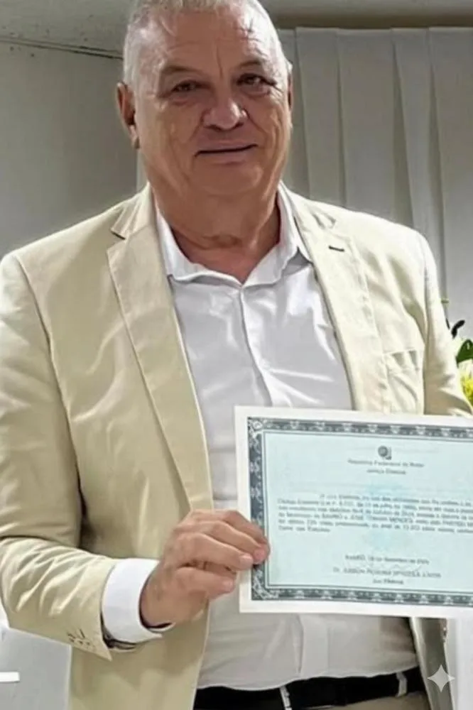 Itamar de Adonis, presidente da câmara do Barro