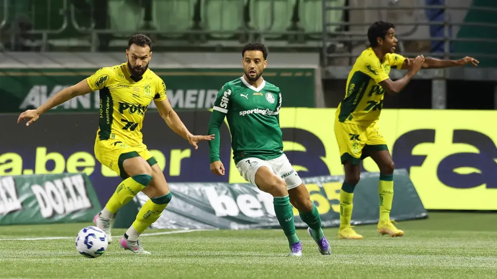 O Mirassol, em atuação consistente em casa, venceu o líder Palmeiras por 2 a 1 e deu um presente inesquecível a seus torcedores na comemoração dos 100 anos do clube