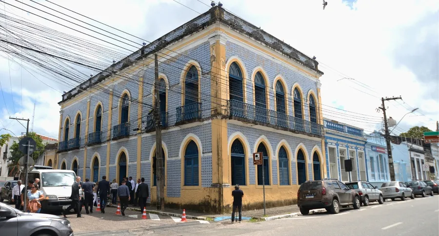 Casarão dos Azulejos, local que vai abrigar o Museu da Justiça Eleitoral – Memorial da Democracia, no Centro de João Pessoa.
