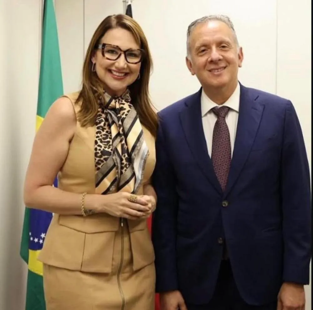 Prefeita Denise Bayma (PP) e deputado federal Aguinaldo Ribeiro (PP)|Foto: Divulgação