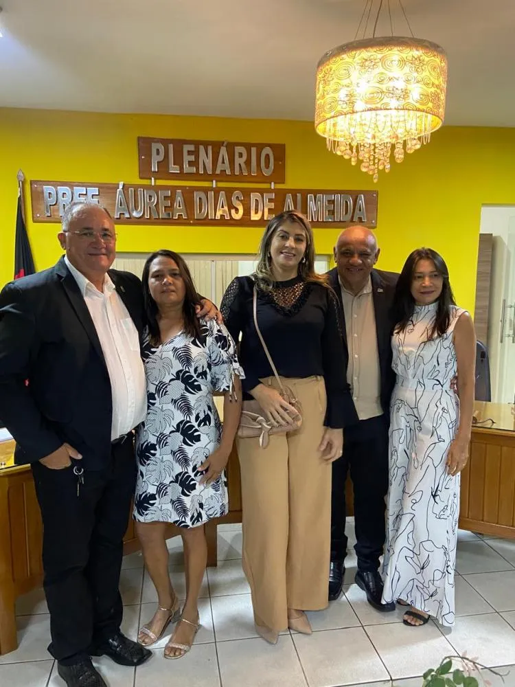 Durante sessão na Câmara de Bonito de Santa Fé 