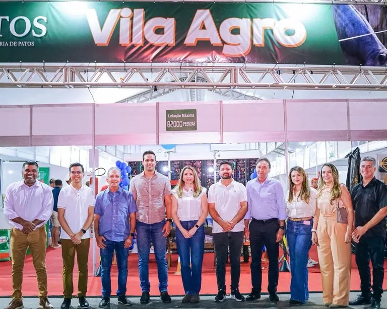 Lucas Ribeiro visita 1ª Expopatos|Foto: Divulgação