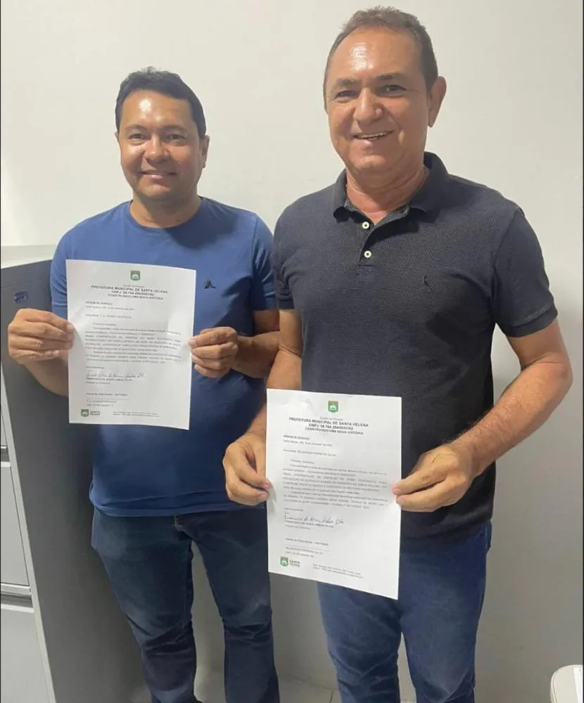 Prefeito interino de Santa Helena, Diassis Lisboa 