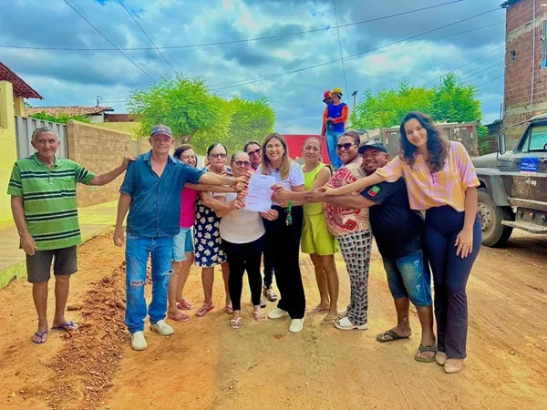 Prefeitura inicia pavimentação da Rua Joaquim Abílio Abrantes na zona norte|Foto: Divulgação