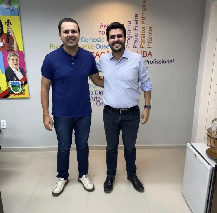 Prefeito Aldo Andrade e secretário Wilson Filho|Foto: Divulgação