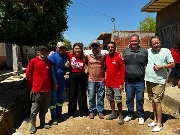 Cajazeiras inicia pavimentação a paralelepípedo da Rua Projetada 01 na Agrovila|Foto: Assessoria