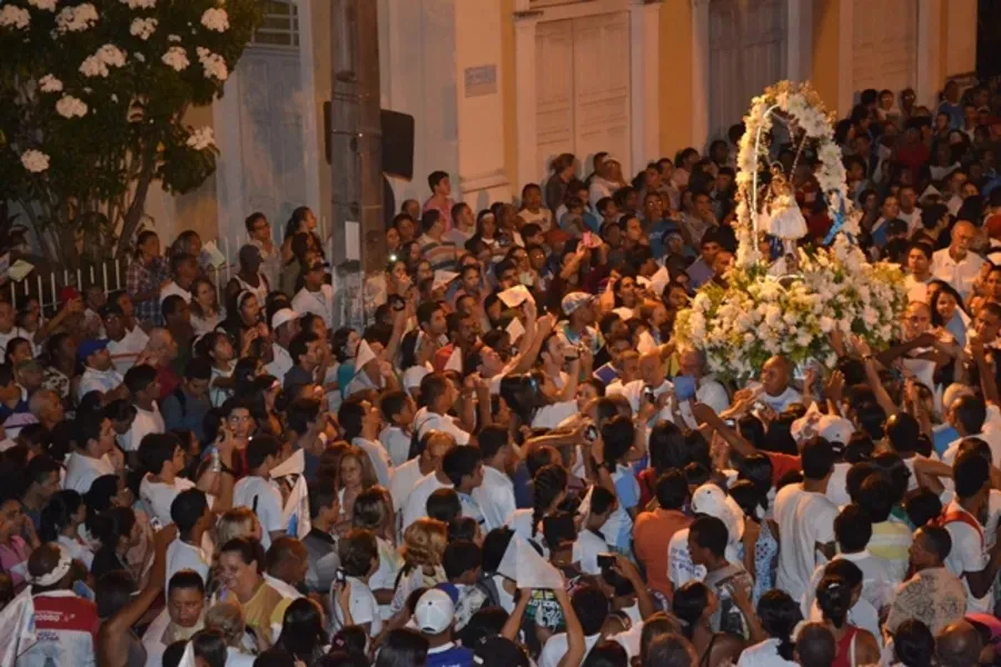 Romaria da Penha reúne quase meio milhão de fiéis|Foto: Divulgação