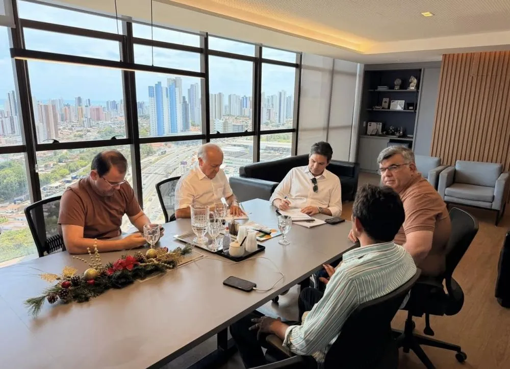  Branco Mendes se reúne com Murilo Galdino e lideranças de Caaporã-PB|Foto: Divulgação