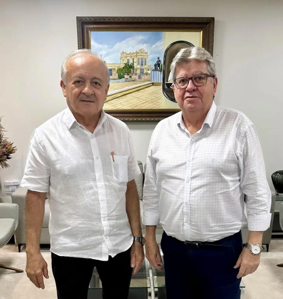 Branco Mendes (Republicanos) e João Azevêdo (PSB)|Foto: Assessoria