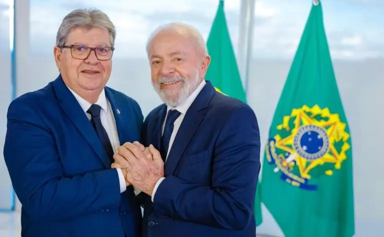 Governador João Azevêdo (PSB) e presidente Lula (PT)|Foto: Divulgação/Secom-PB
