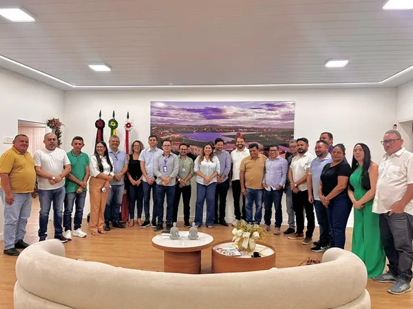 Reunião Institucional sobre medidas para o reservatório Engenheiro Ávidos|Foto: Assessoria