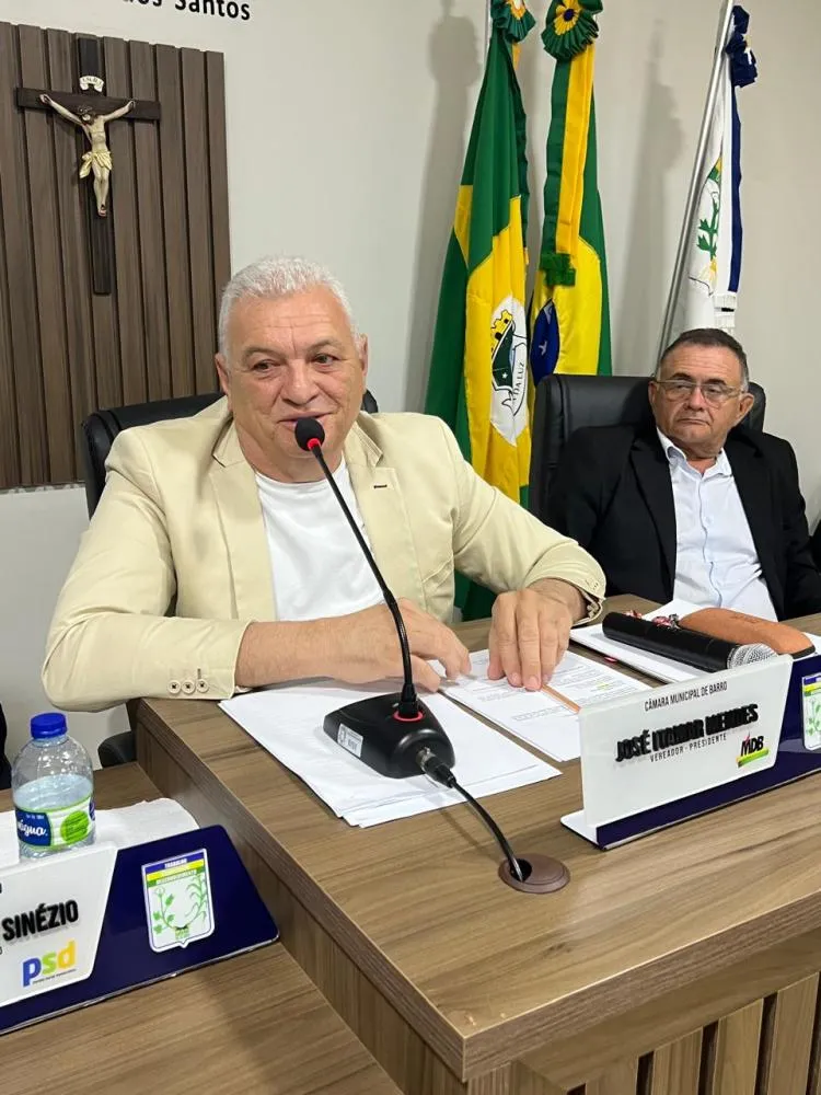 Itamr de Adonis, presidente da Câmara do Barro (Foto: Tribuna10) 