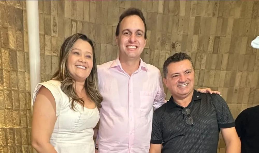 Larúcia Sá, Espedito Filho e Luiz Claudino|Foto: Divulgação