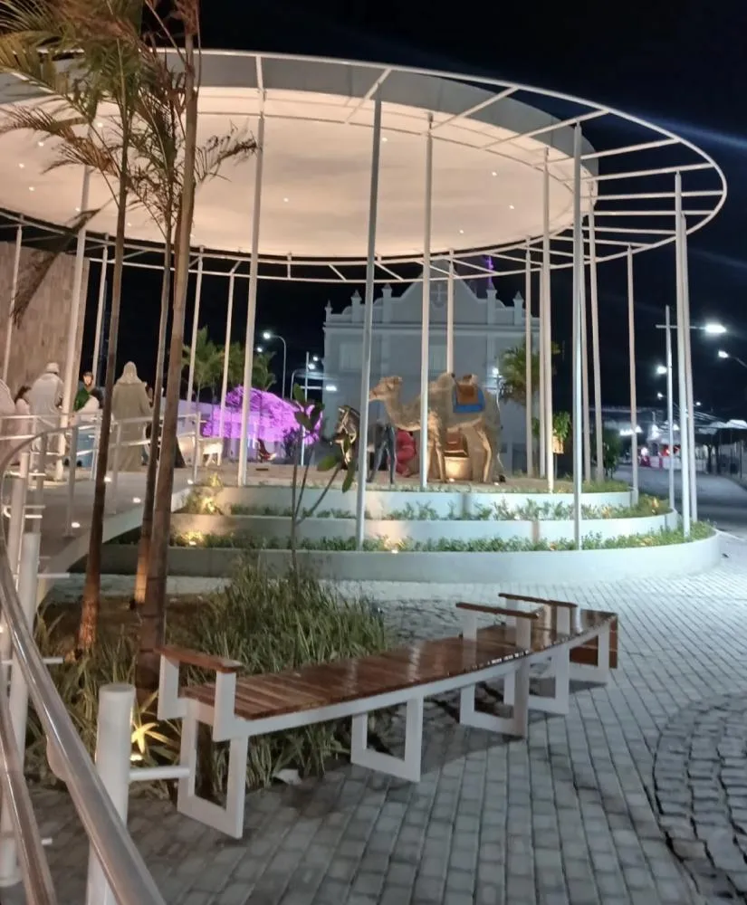 Praça do Presépio em Triunfo-PB|Foto: Divulgação