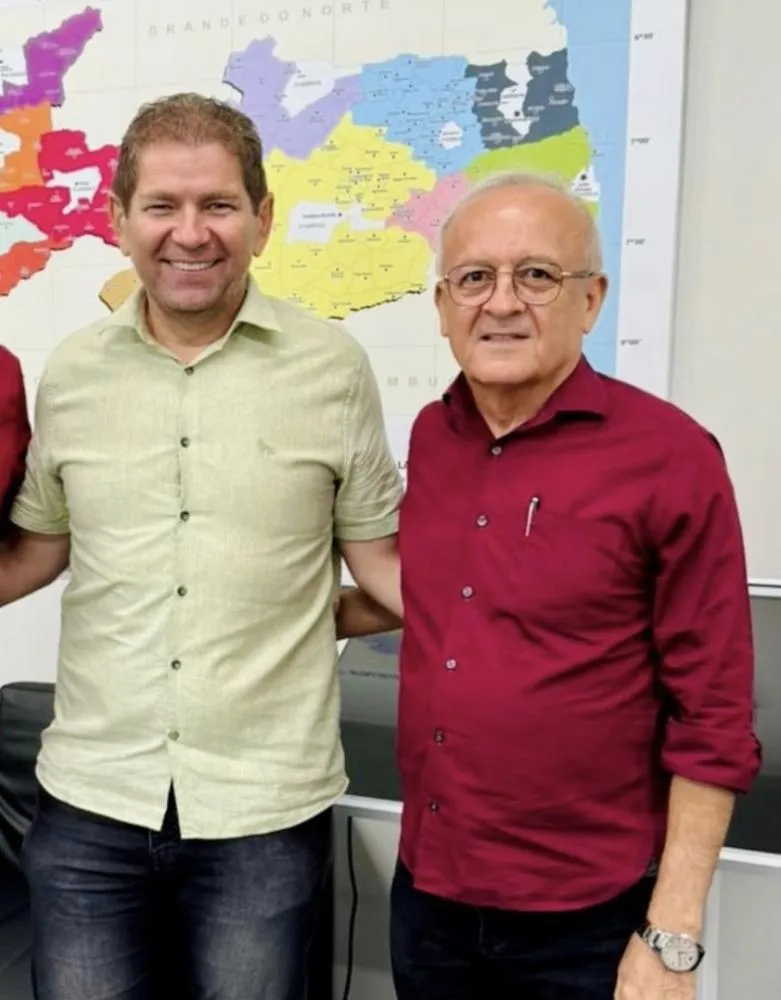 Prefeito Tintim e deputado Branco Mendes|Foto: Divulgação