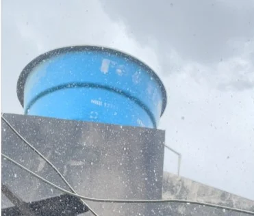 Chuva de granizo|Foto: Reprodução/Redes sociais