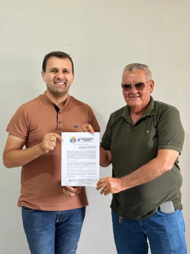 Aldo Andrade assina convênio de mais de R$ 1 milhão|Foto: Assessoria
