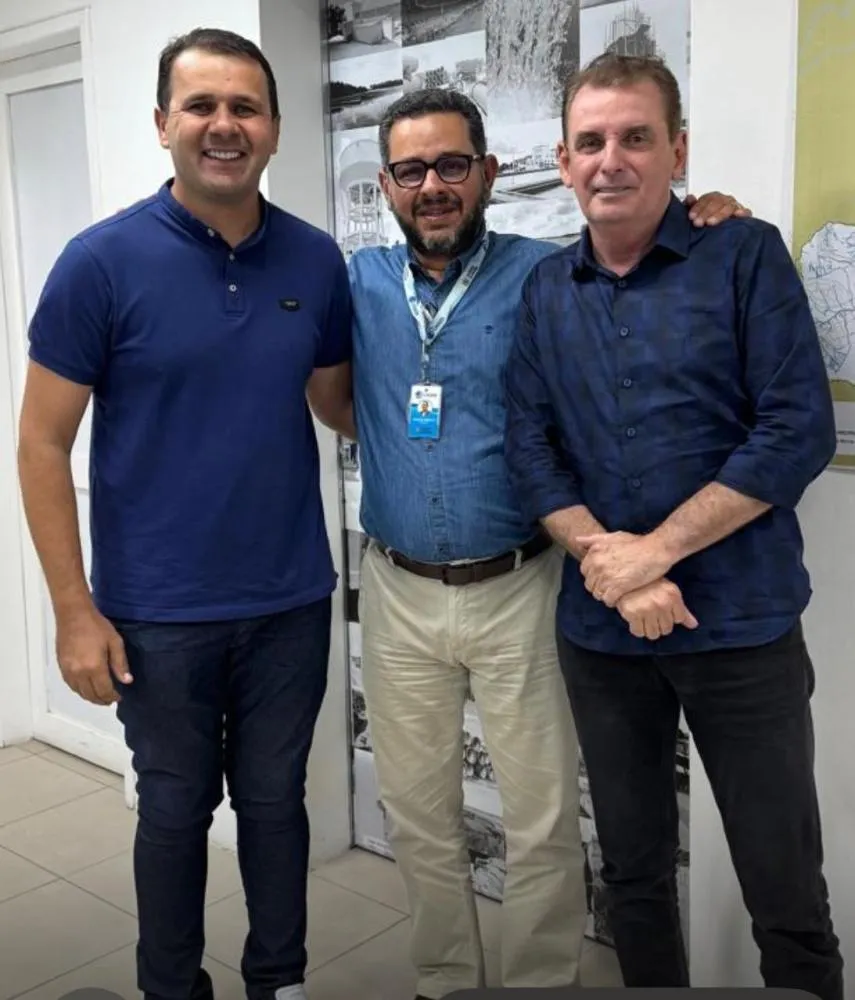 Aldo Andrade, Marcos Vinícius e Chico Mendes|Foto: Divulgação