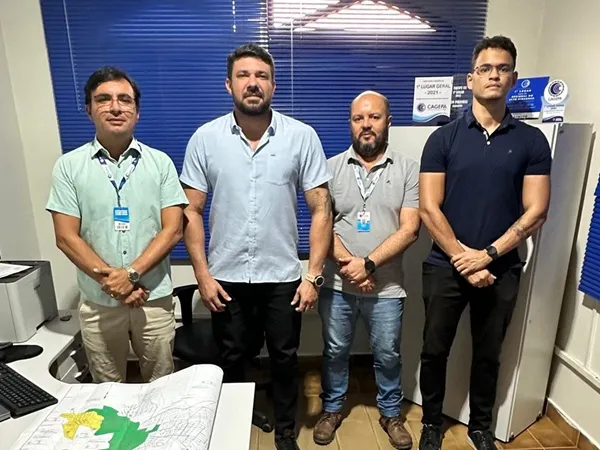 Prefeitura de Cajazeiras e Cagepa discutem ações|Foto: Assessoria
