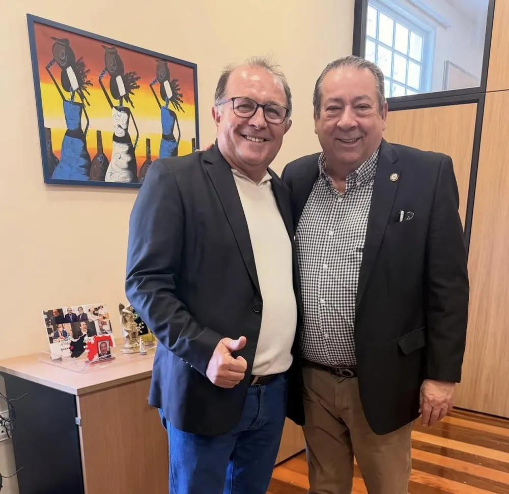 Ceninha Lucena ao lado de Ronaldo Guerra|Foto: Divulgação