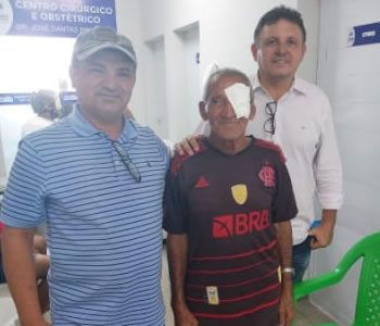 Hospital de São João do Rio do Peixe realiza mutirão com 80 cirurgias de catarata e pterígio