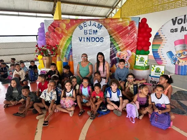 Entrega de kit escolar e acolhida aos alunos em Bom Jesus-PB|Foto: Emanuela Almeida