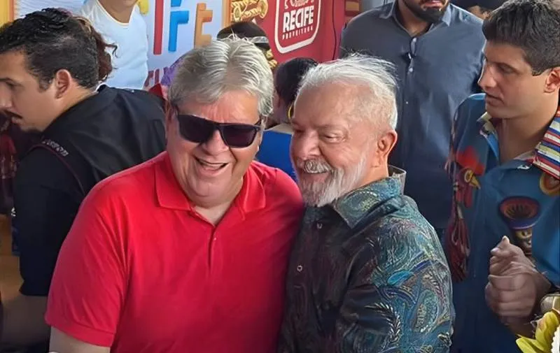 Lula e João Azevedo (Foto: Divulgação) 