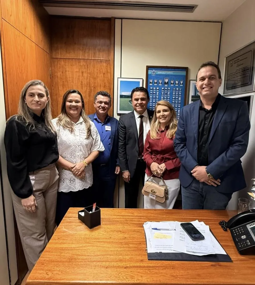 Thalita Arthur, Larúcia Sá, Luiz Claudino, Wilson Santigo, Laís Raquel e Espedito Filho|Foto: Divulgação