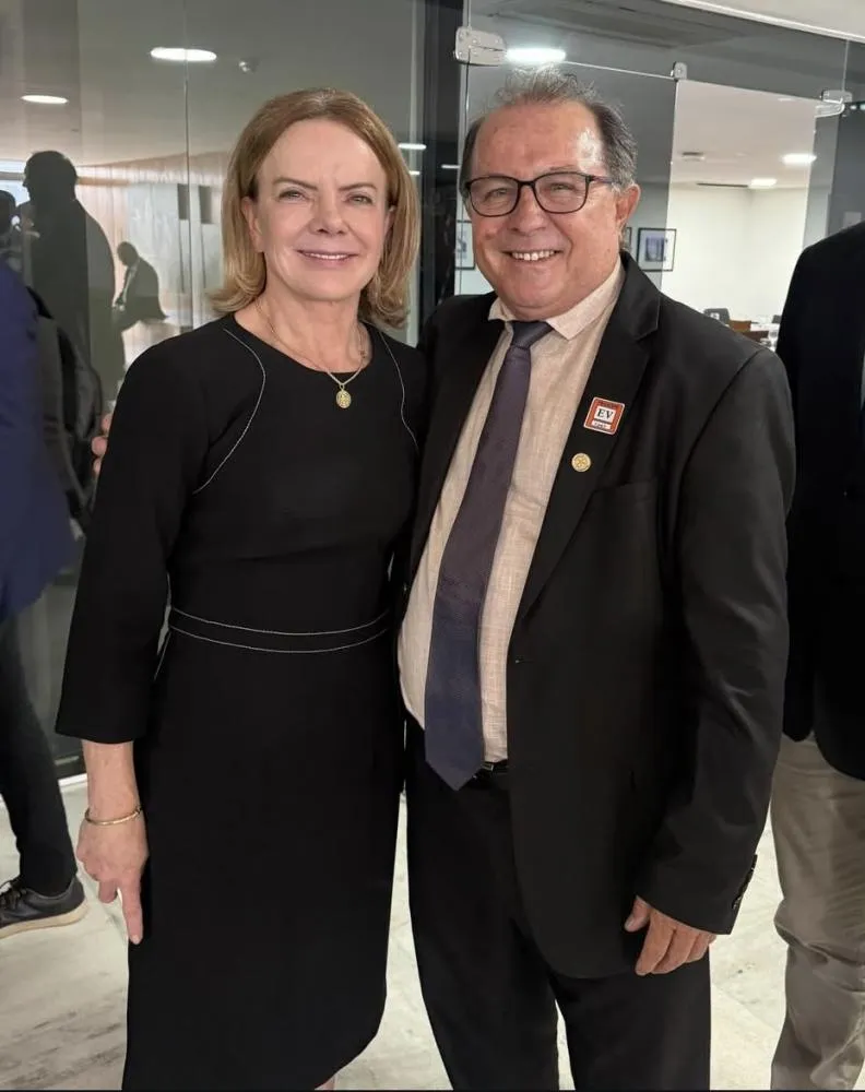 Gleisi Hoffmann e Ceninha Lucena|Foto: Divulgação