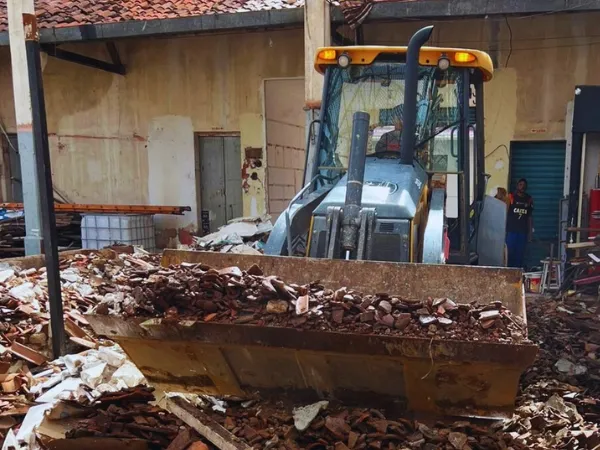 Obra de revitalização do Mercado Público Central tem início em Cajazeiras-PB|Foto: Assessoria