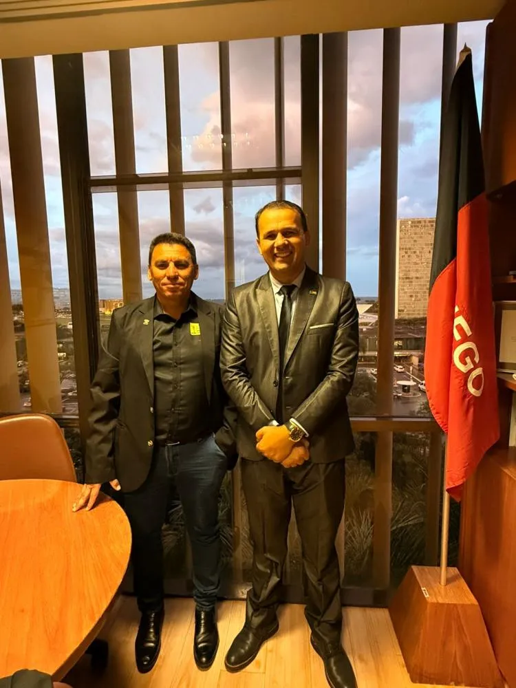 Idiamim Bernardino e Aldo Andrade. | Divulgação.