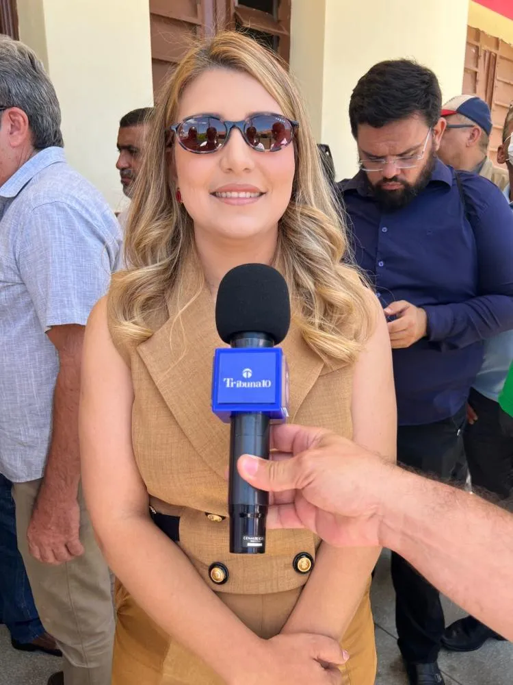 Prefeita Lais Raquel. | Foto: Tribuna10