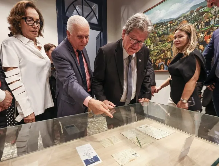 Governador João Azevêdo inaugura museu da Justiça Eleitoral|Foto: Francisco França