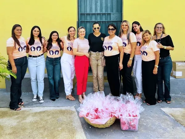 Secretaria das Mulheres realiza ação de acolhimento na Cadeia Pública Feminina|Foto: Assessoria