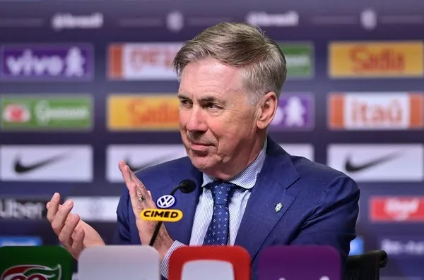 CArlo Ancelotti convoca a seleção brasileira — Foto: André Durão