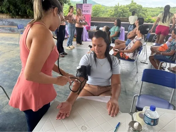 Caravana da Mulher leva serviços e atendimentos ao distrito de Boqueirão|Foto: Assessoria