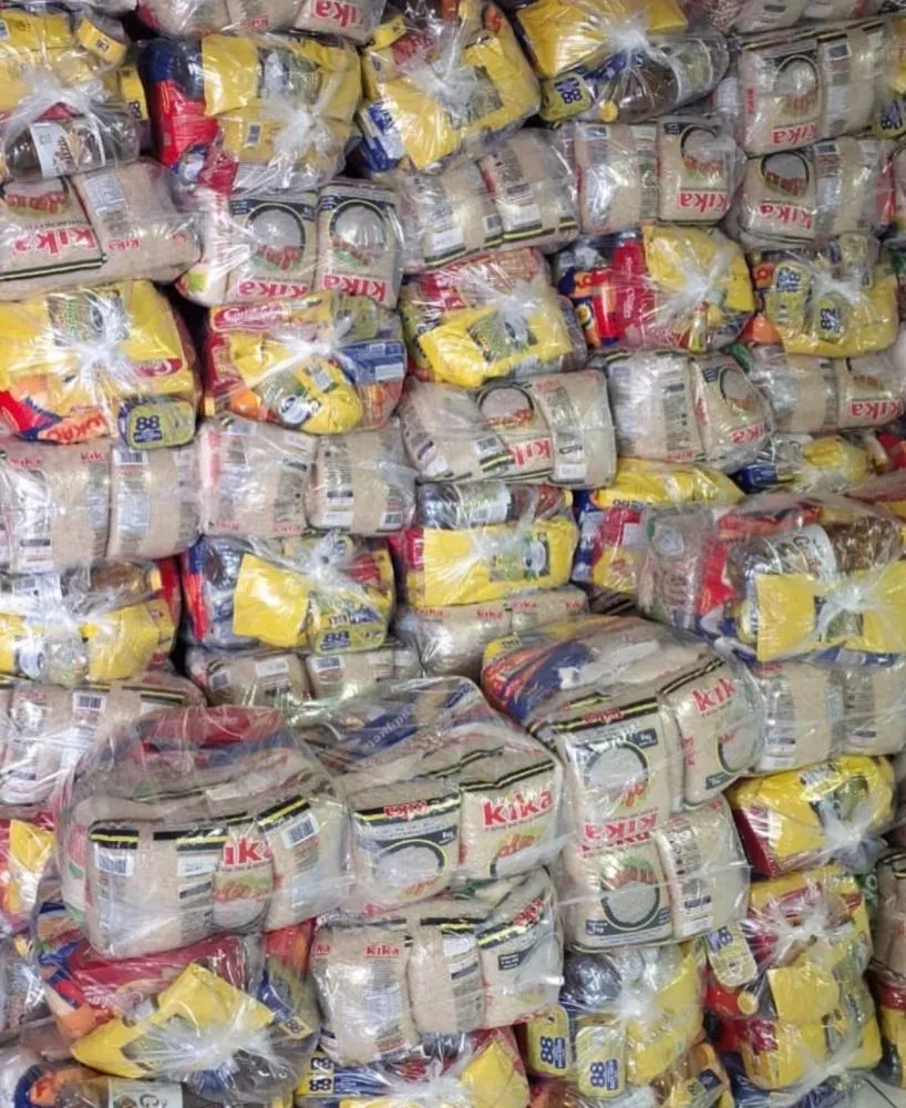 Prefeito Bal Lins anuncia a distribuição de 4 mil cestas básicas na Semana Santa em São José de Piranhas-PB|Foto: Divulgação